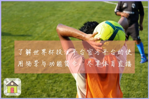 了解世界杯投注平台官方平台的使用场景与功能简介，尽享体育直播新体验
